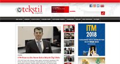 Desktop Screenshot of etextilemagazine.com